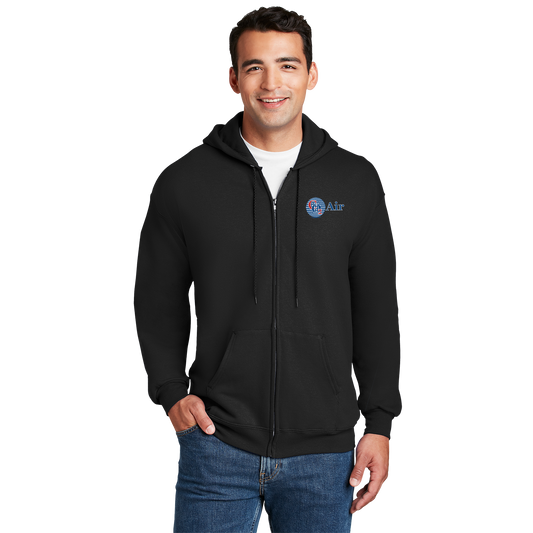 CO2 F283 Hanes Ultimate Full Zip Hoodie