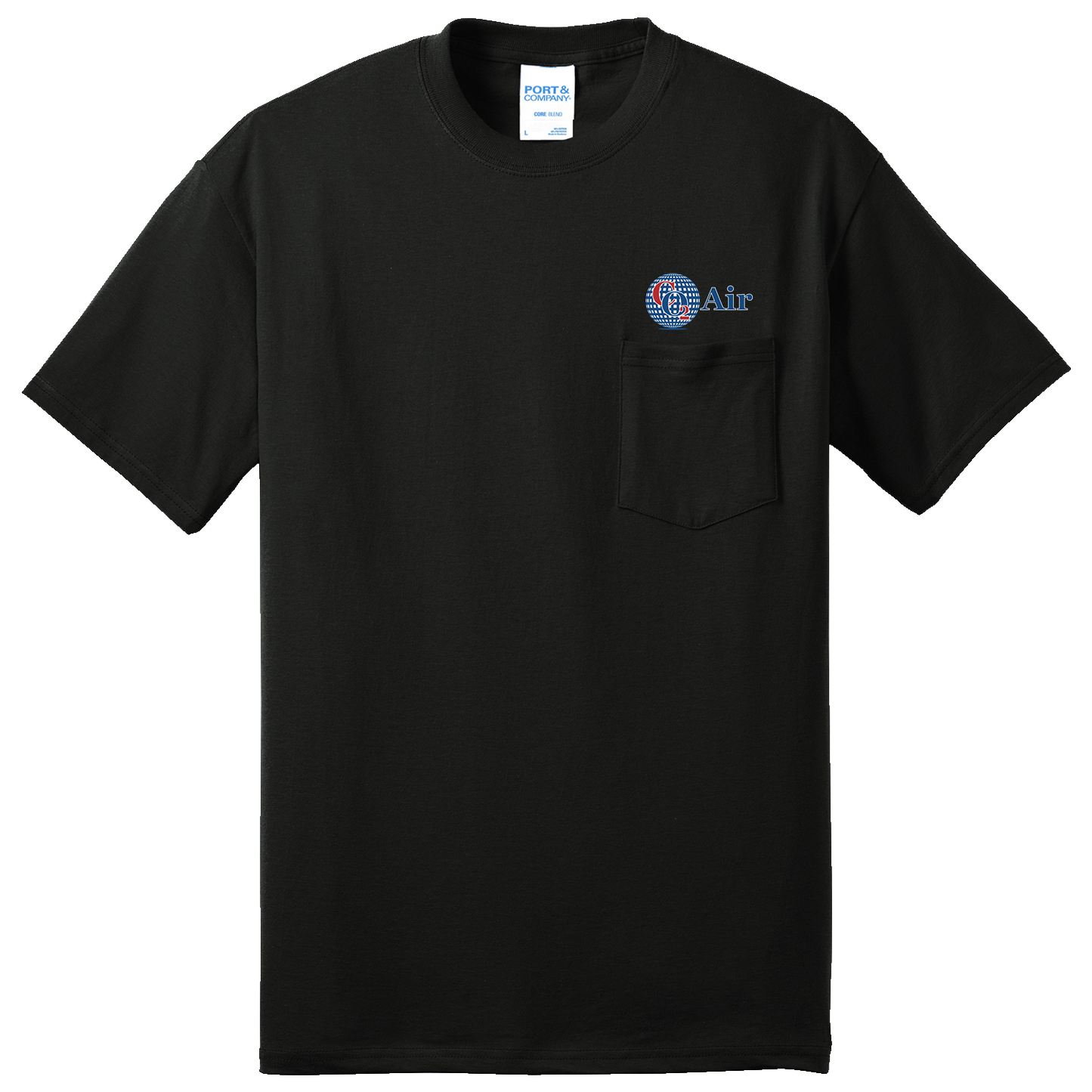 CO2 2300 Gildan short sleeve pocket tee