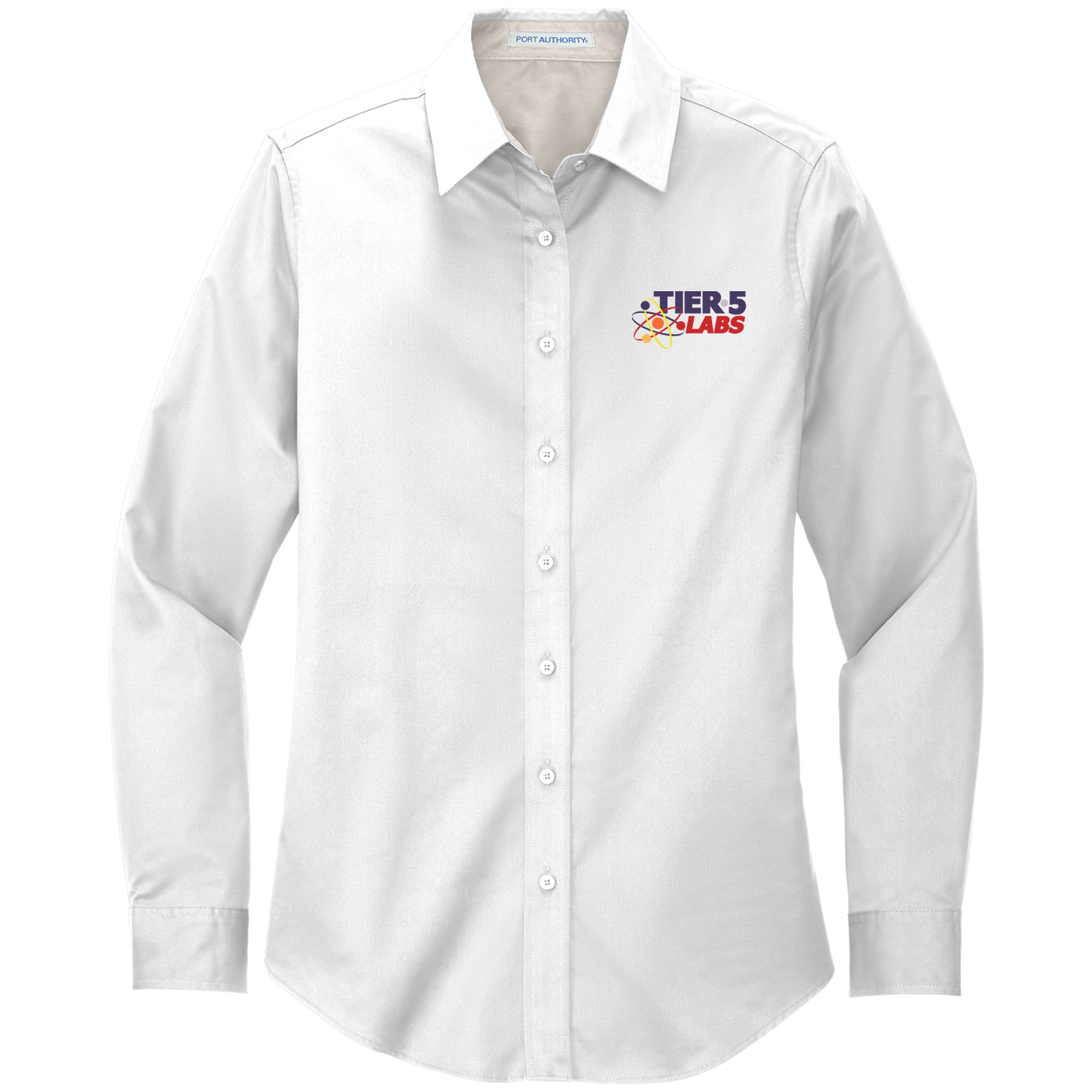 Tier 5 Labs L608 Port Authority Ladies long sleeve easy care shirt