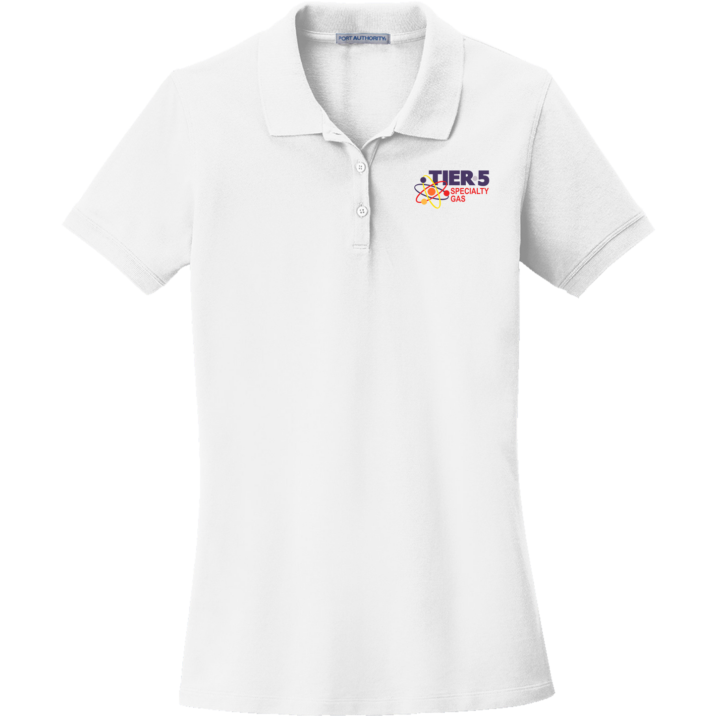 Tier 5 Specialty Gas LK8000 Port Authority Ladies Short Sleeve polo