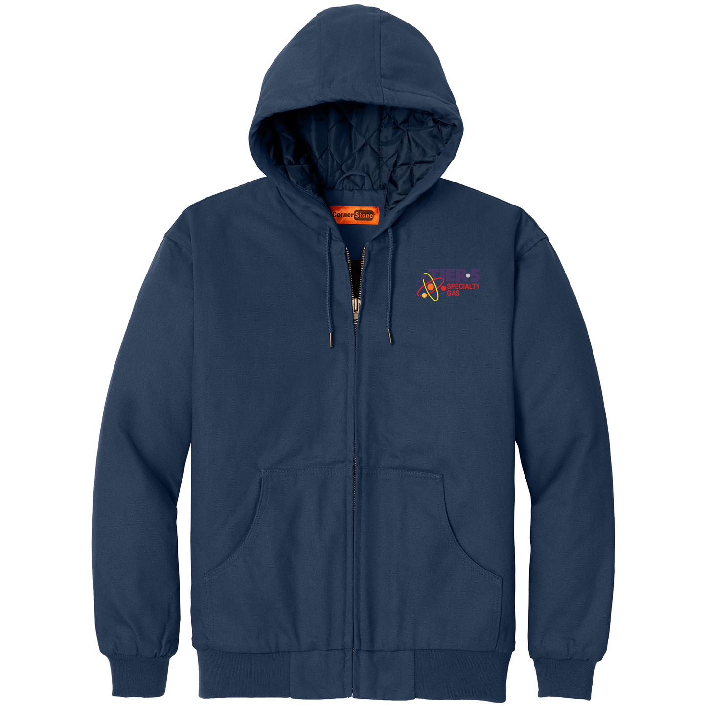 Tier 5 Specialty Gas TLJ763H Tall Hooded Work Jacket