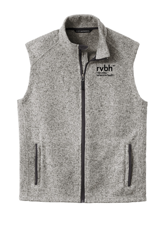 RVBH F236 Port Authority Sweater Fleece Vest