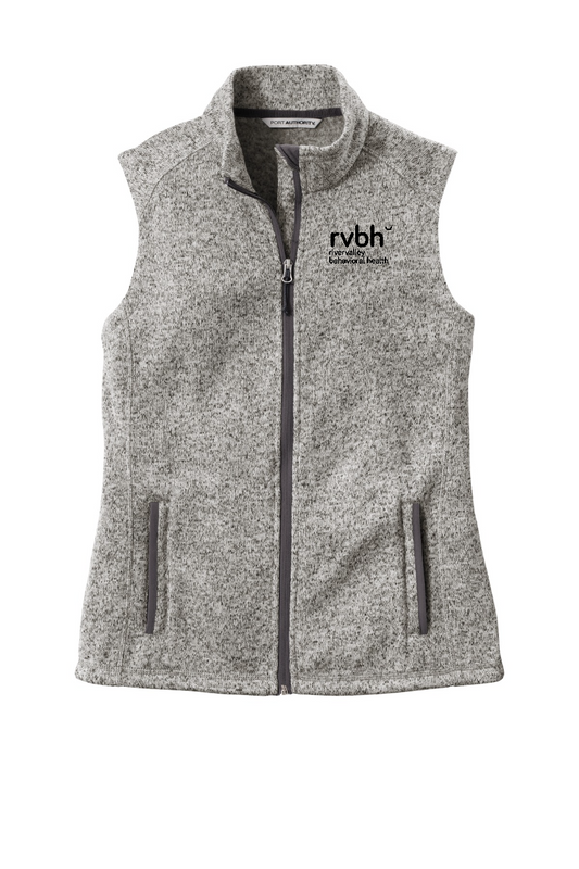 RVBH L236 Port Authority Ladies Sweater Fleece Vest