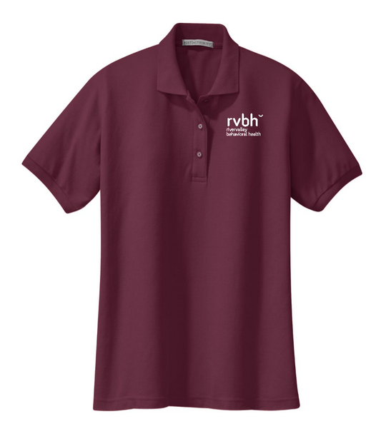 RVBH L500 Port Authority ladies short sleeve polo - DARK COLORS