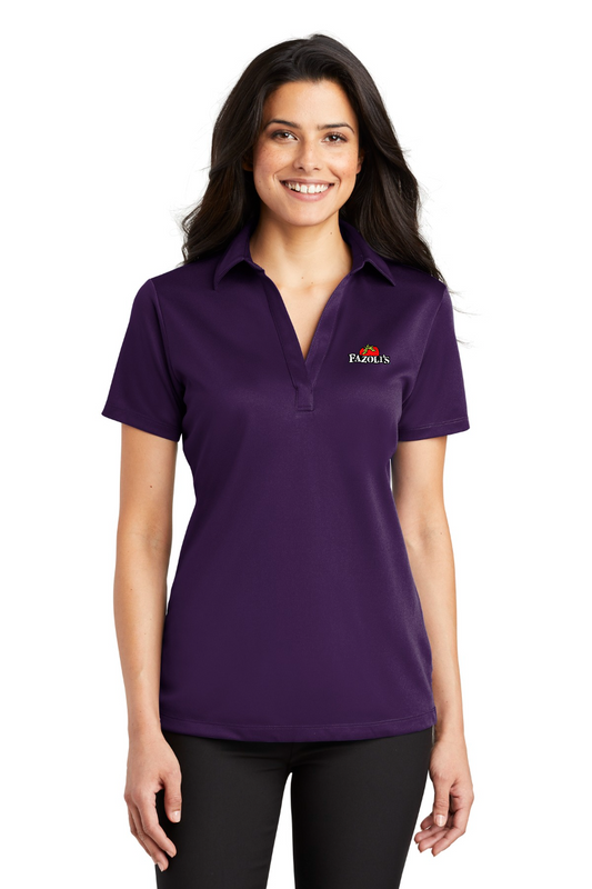 FZ L540 Ladies short sleeve silk touch polo DARK COLORS