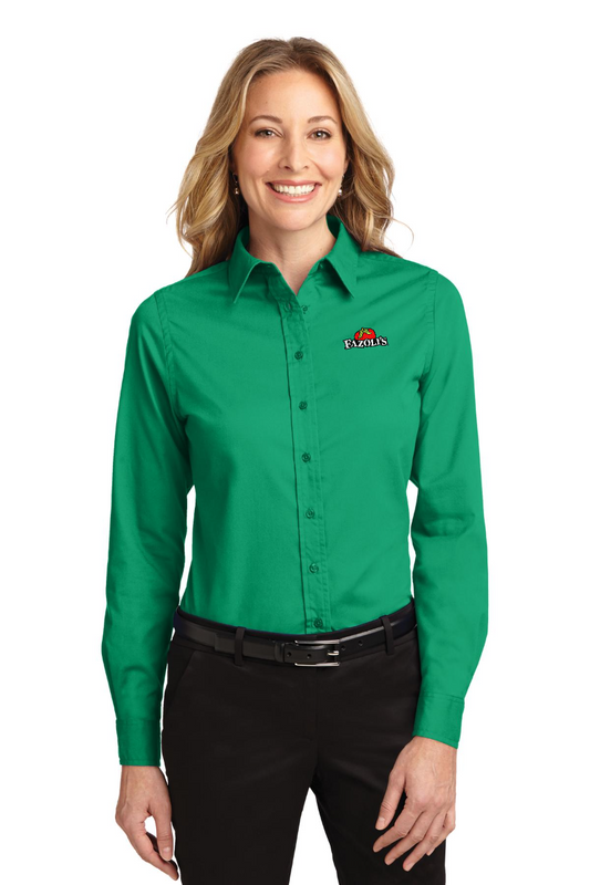 FZ L608 Ladies long sleeve easy care shirt BRIGHT COLORS