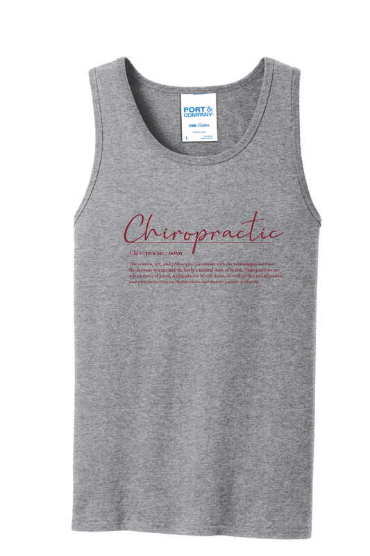 Campbellsville University Chiro S/P PC54TT Core Cotton Tank Top