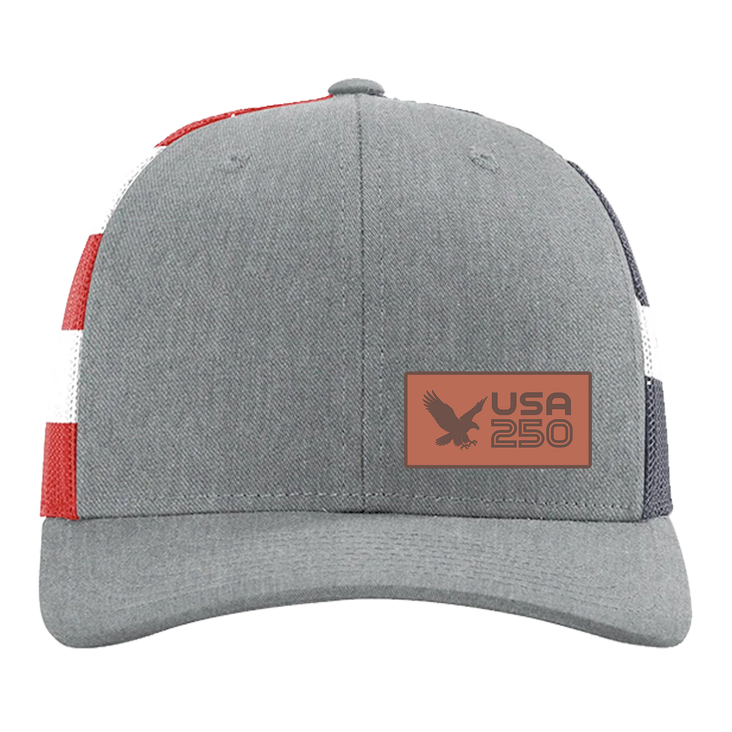 Leather Patch Trucker Cap