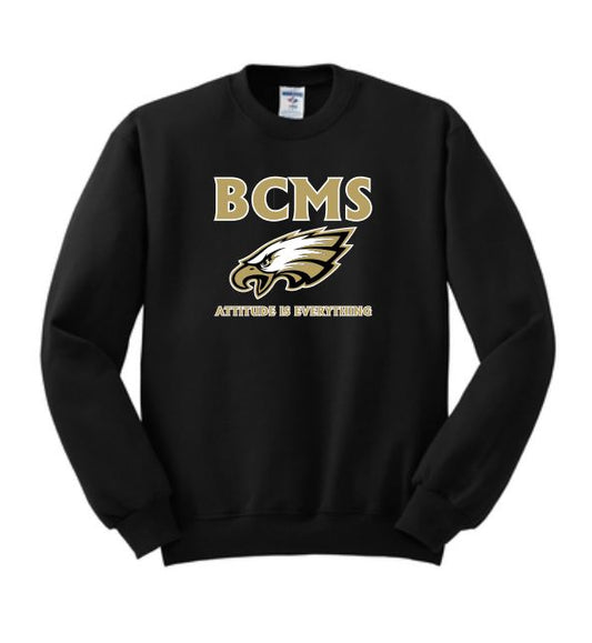 BCMS Screen Printed 562M Crewneck Sweatshirt