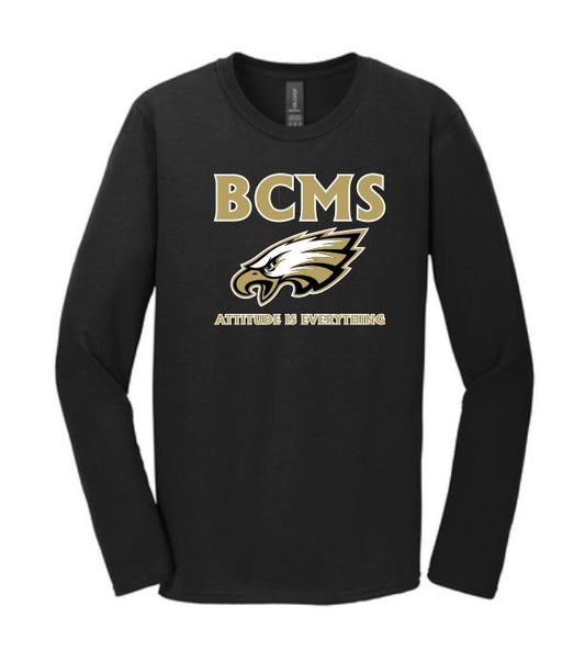 BCMS Screen Printed 64400 L/S Tee