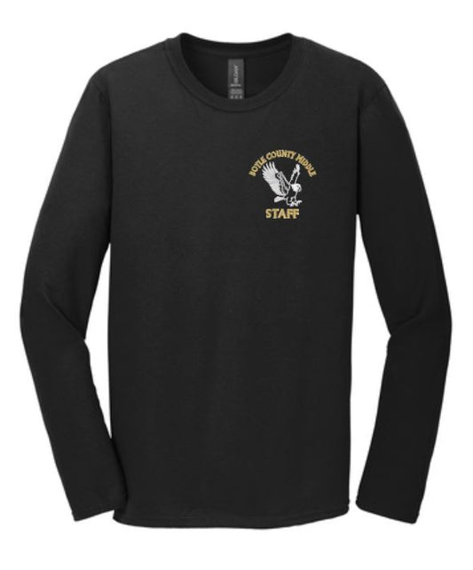 BCMS Embroidered 64400 LS Tee - STAFF ITEM