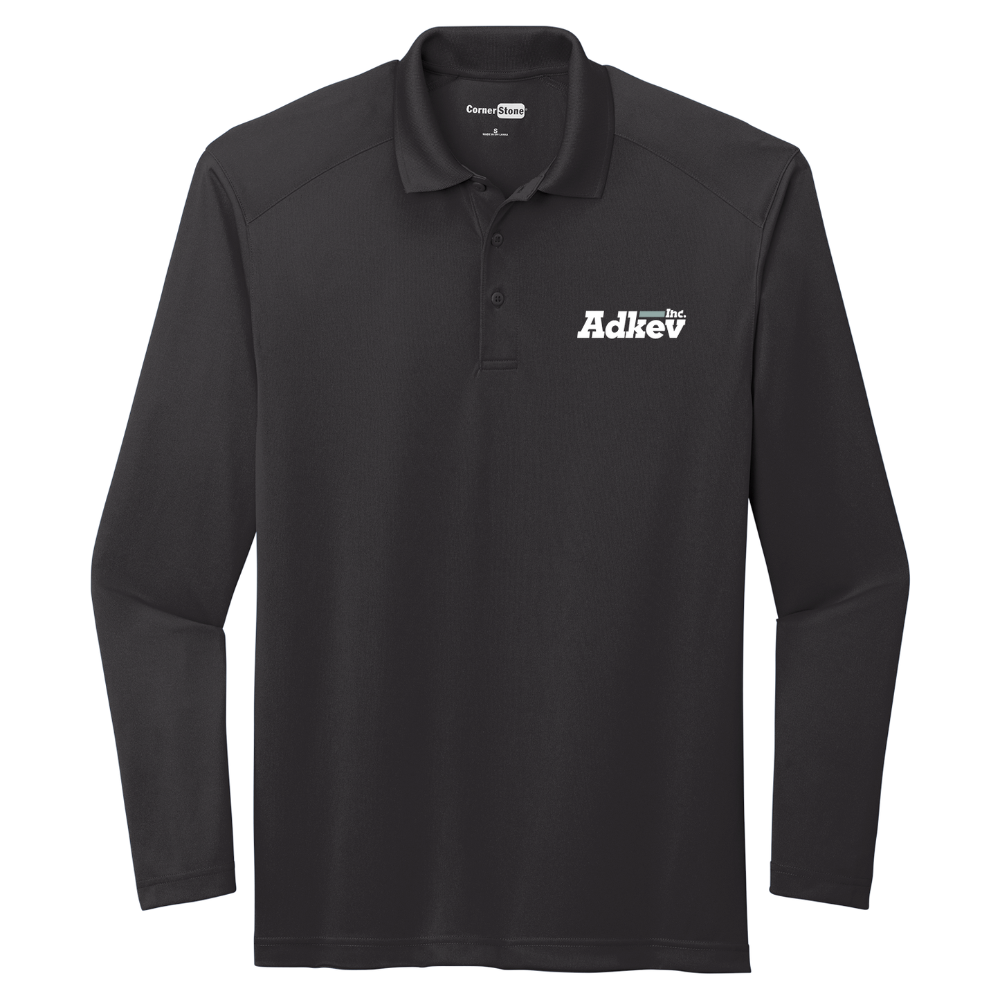Adkev CS418LS CornerStone Lightweight Long Sleeve Polo