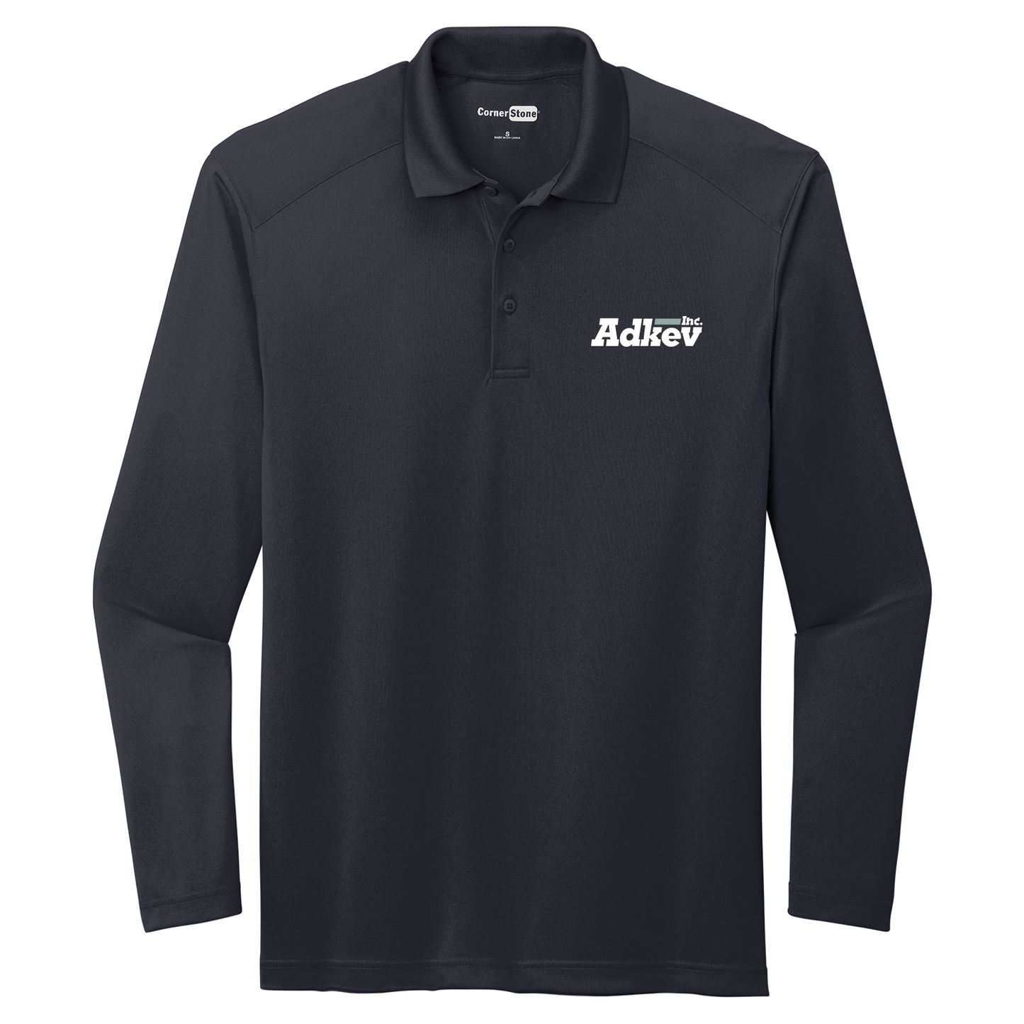 Adkev CS418LS CornerStone Lightweight Long Sleeve Polo