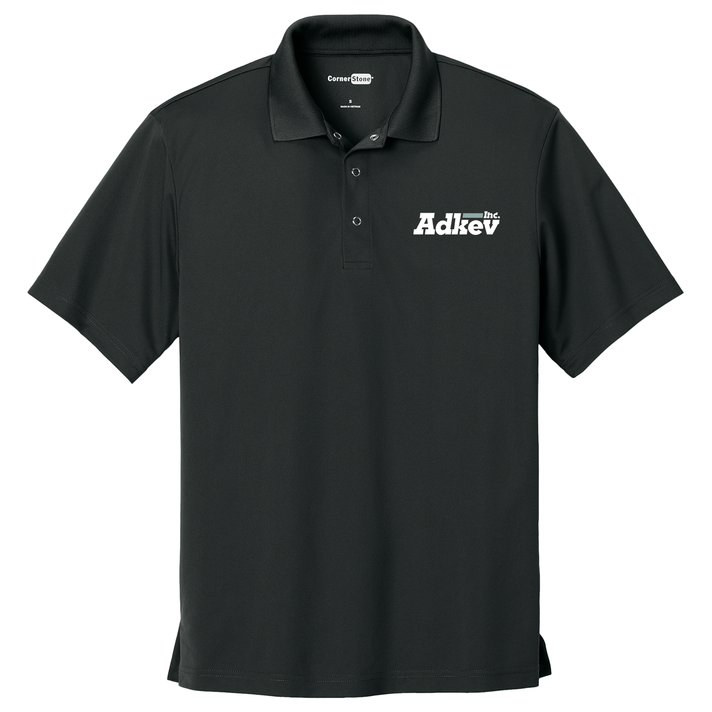 Adkev Employee CS421 CornerStone Micropique Gripper Polo