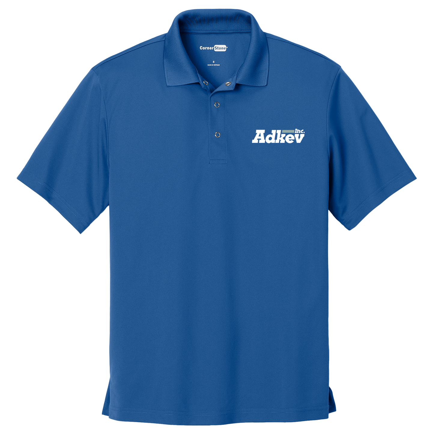 Adkev Employee CS421 CornerStone Micropique Gripper Polo