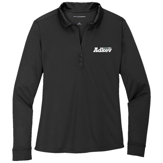 Adkev Employee L540LS Port Authority Women's Long Sleeve Polo