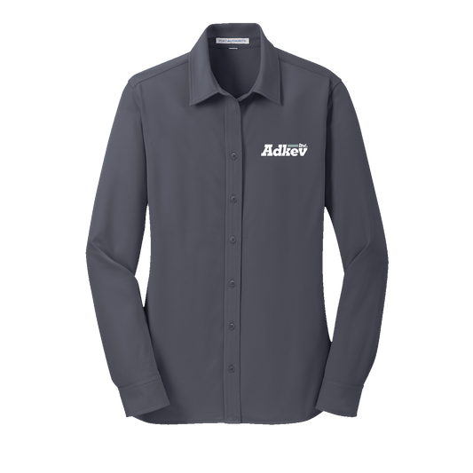 Adkev Employee L570 Port Authority Women's Knit Dress Shirt