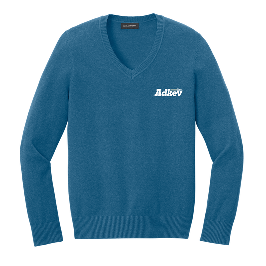 Adkev LSW2850 Port Authority Women's V-Neck Sweater