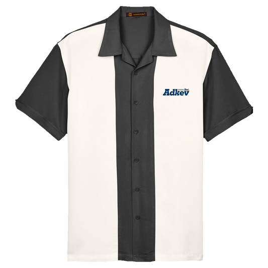 Adkev Employee M575 Men's Short Sleeve Two-Tone Camp  Shirt