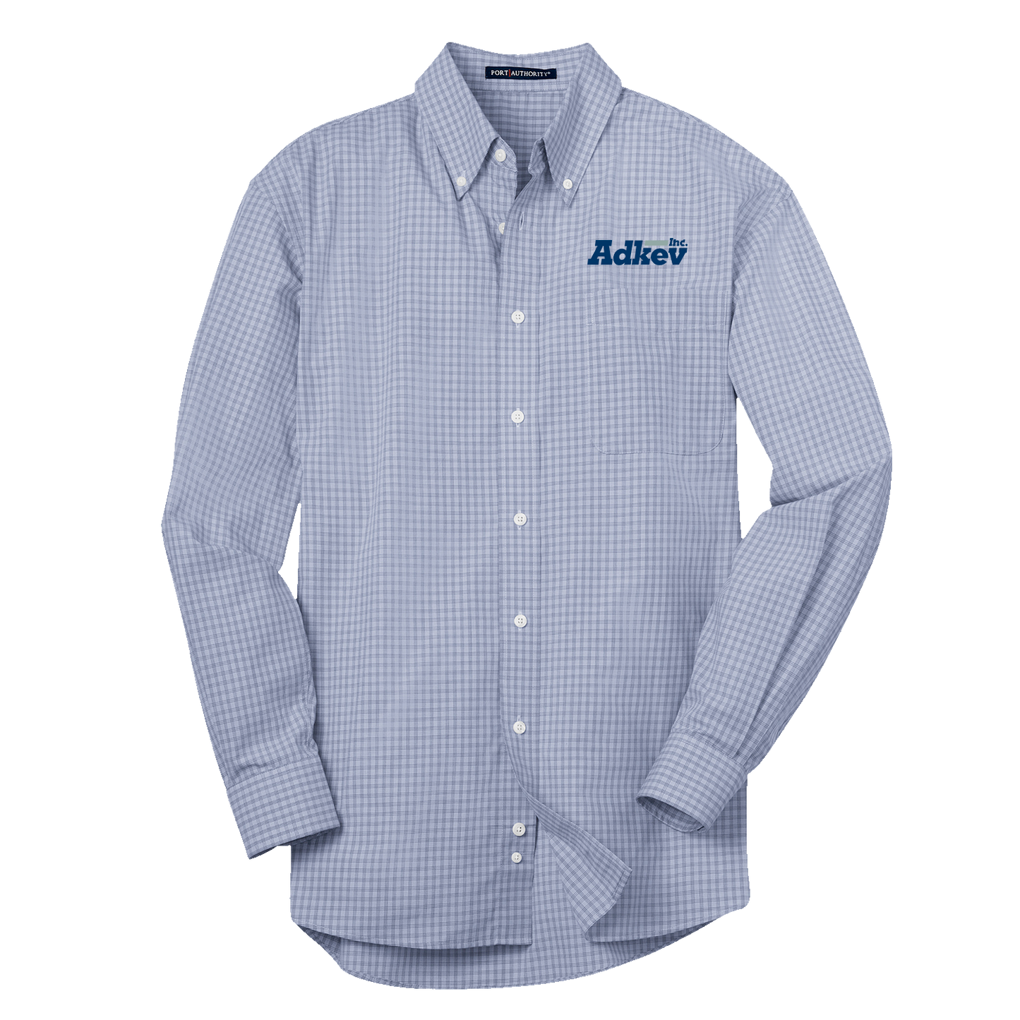 Adkev S639 Port Authority Plaid Pattern Easy Care Shirt
