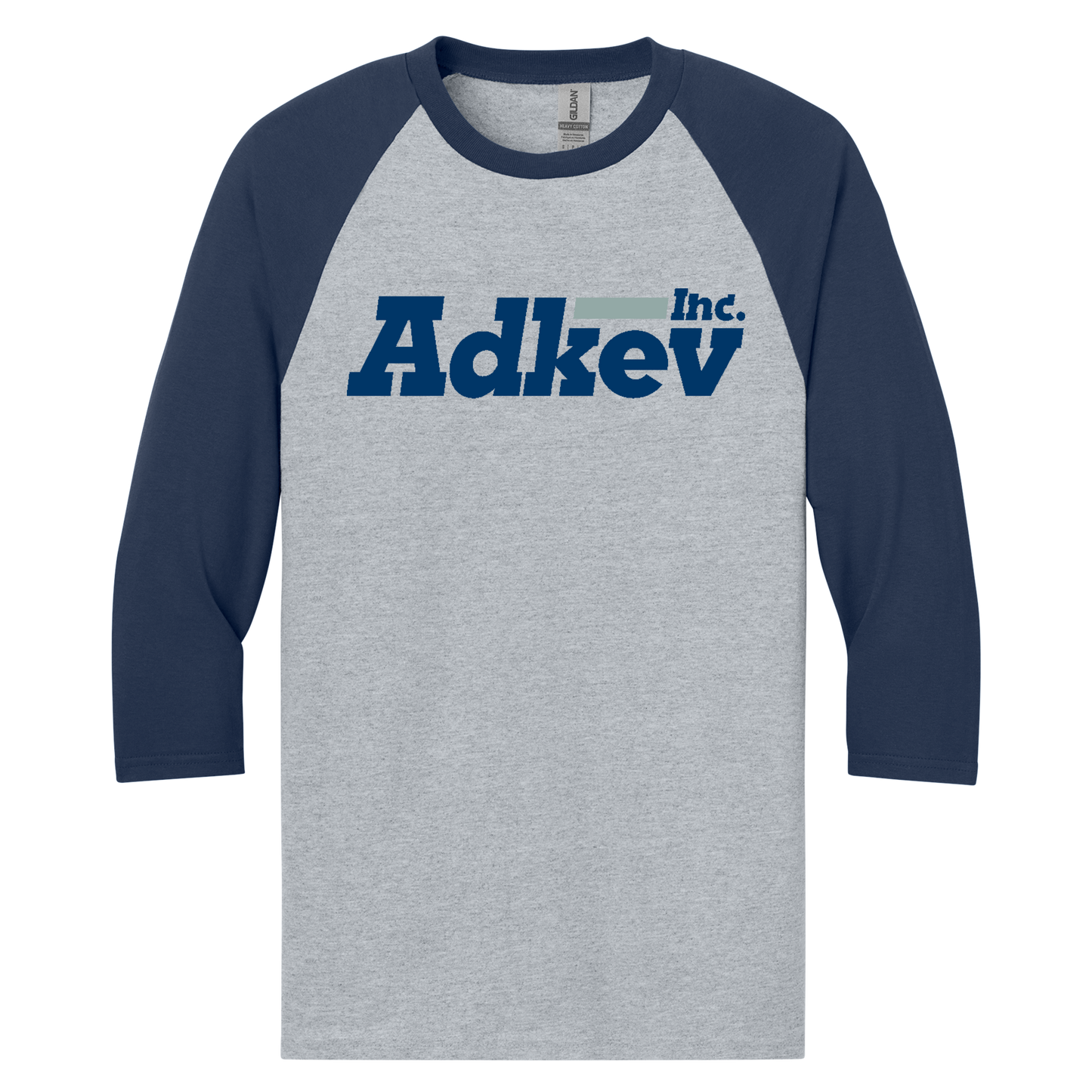 Adkev 5700 Gildan 3/4 Sleeve Raglan Tee