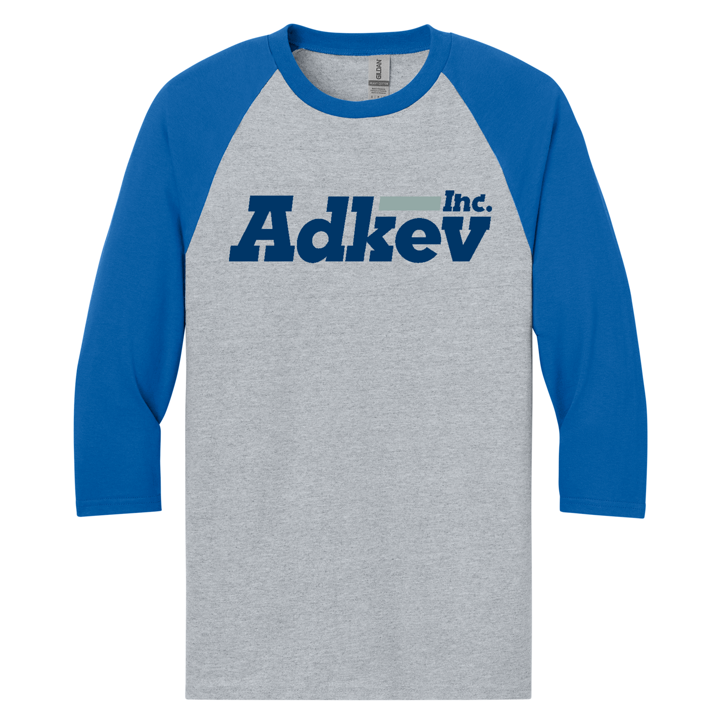 Adkev 5700 Gildan 3/4 Sleeve Raglan Tee