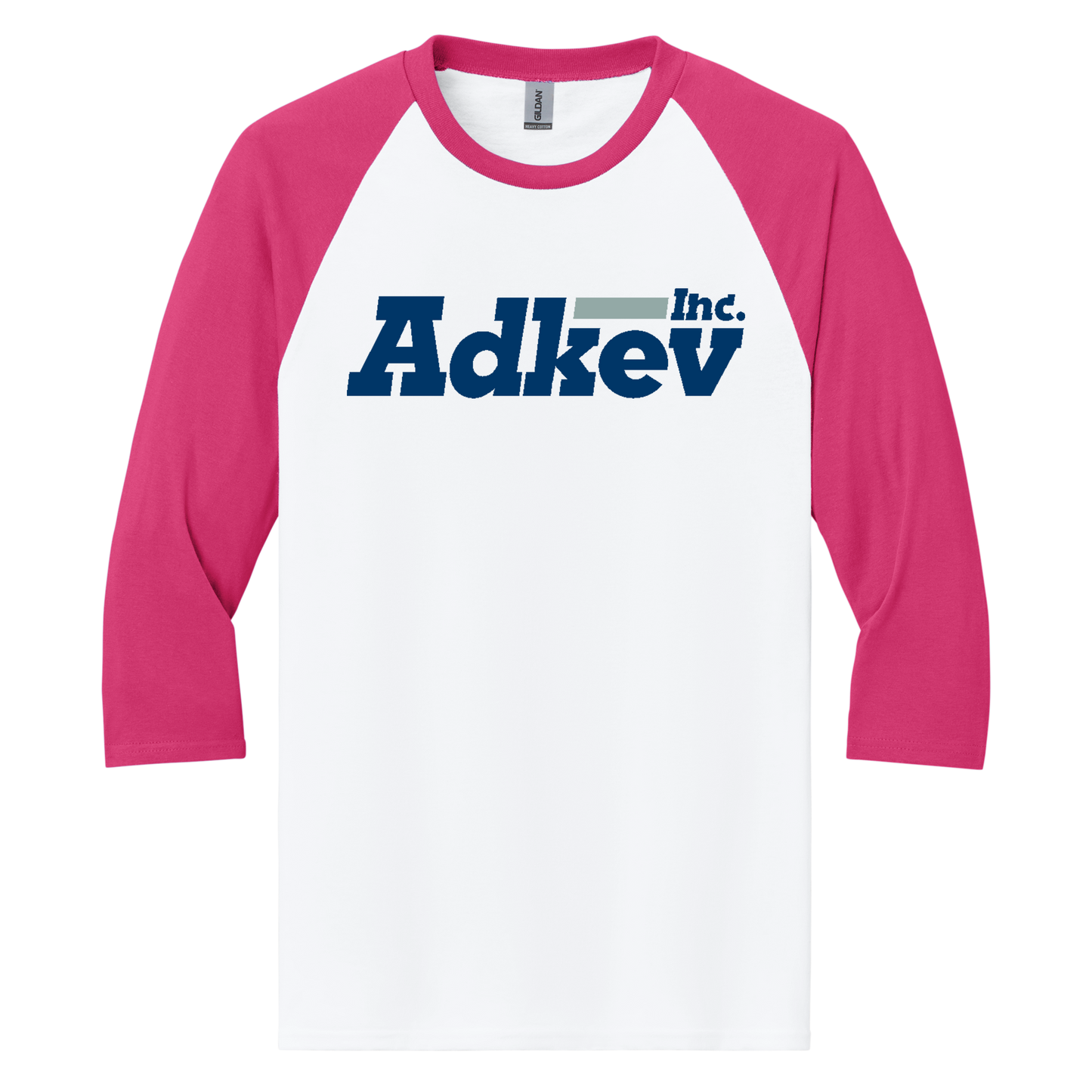 Adkev Employee 5700 Gildan 3/4 Sleeve Raglan Tee