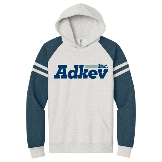 Adkev 97C Jerzees Varsity Colorblock Hooded Sweatshirt