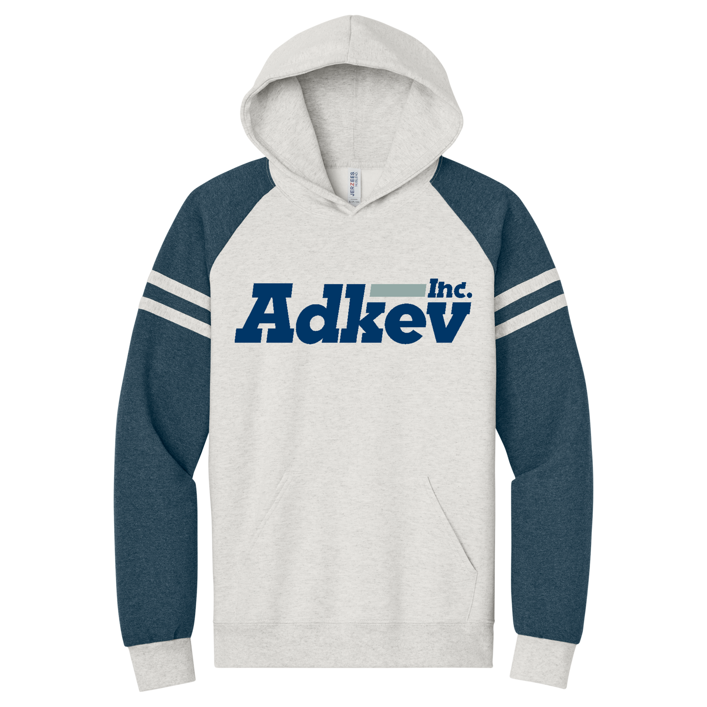 Adkev Employee 97C Jerzees Varsity Colorblock Hooded Sweatshirt