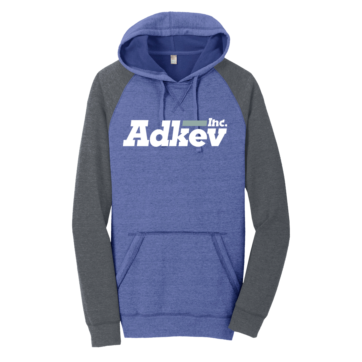 Adkev DT196 District Lightweight Fleece Raglan Hoodie