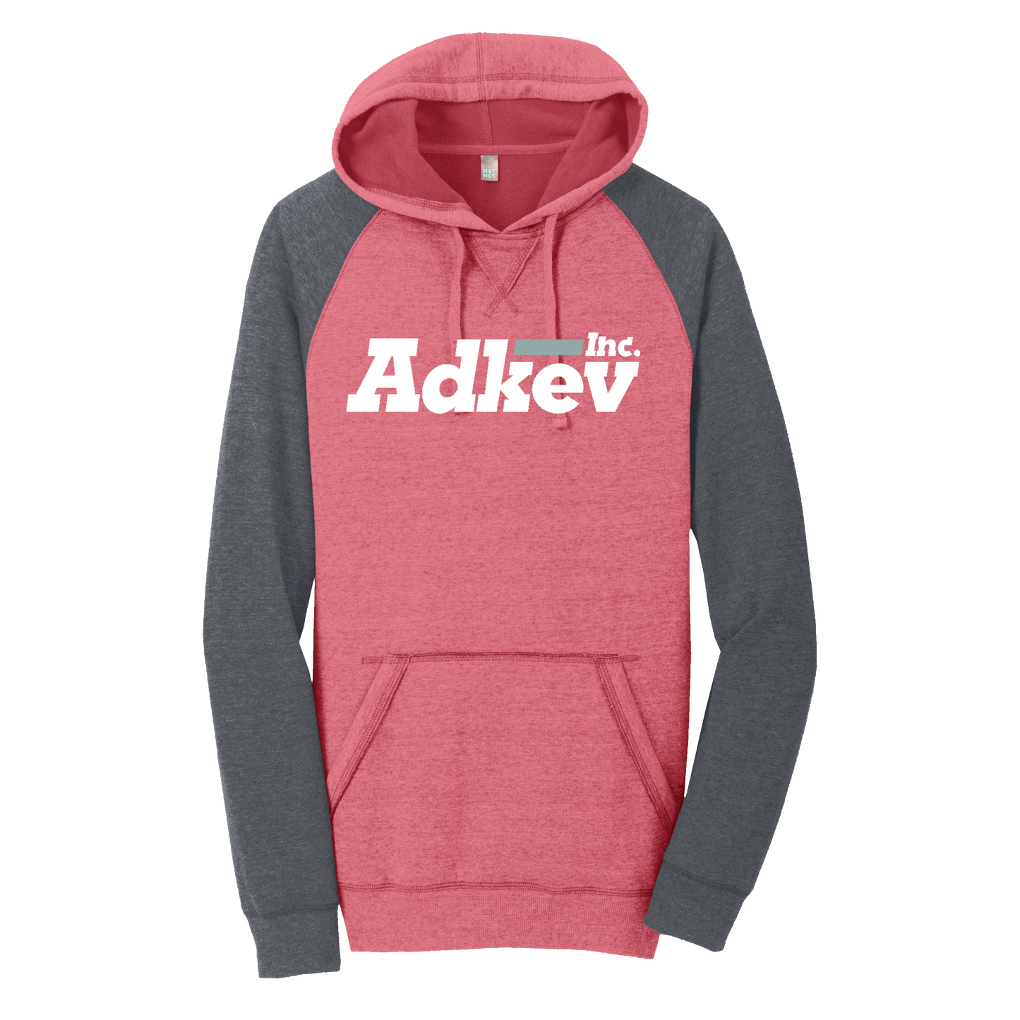 Adkev DT196 District Lightweight Fleece Raglan Hoodie