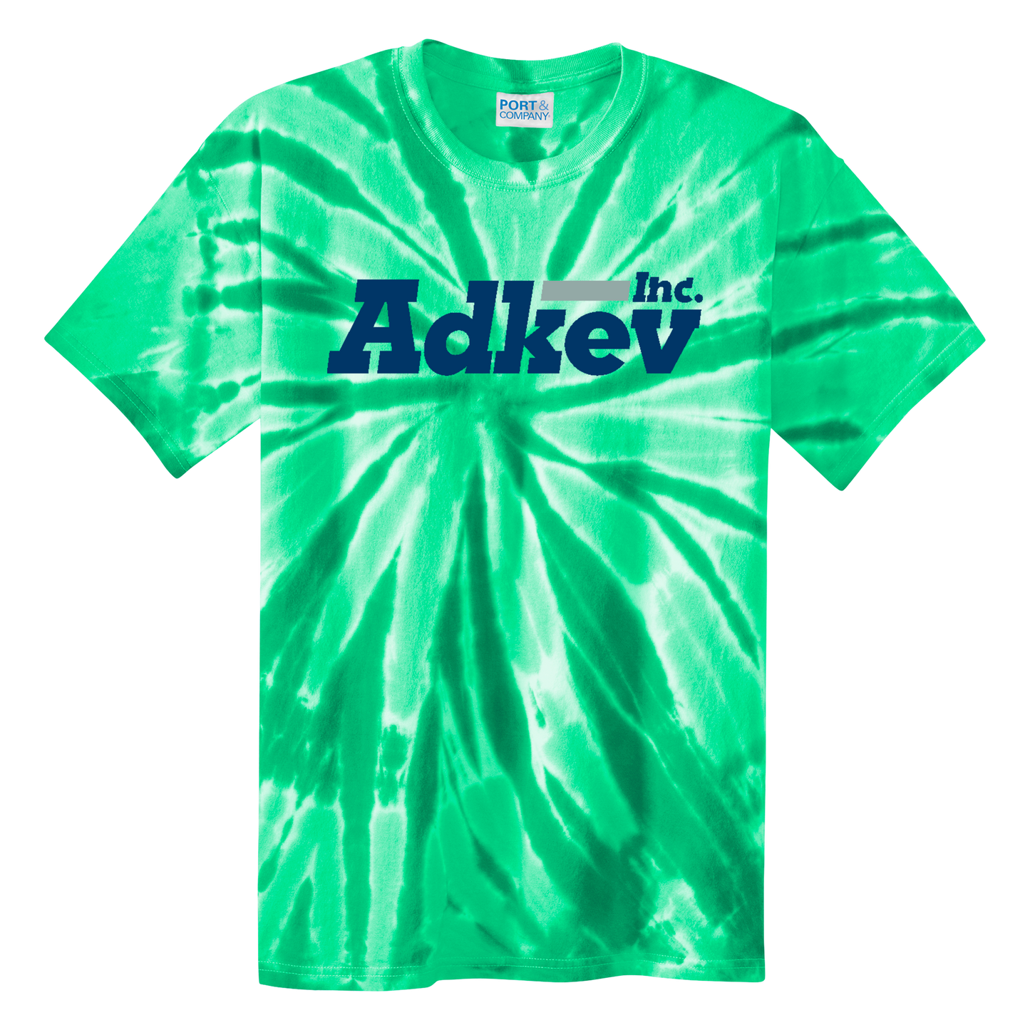 Adkev Employee PC147 Port and Co Tie-Dye Short Sleeve Tee