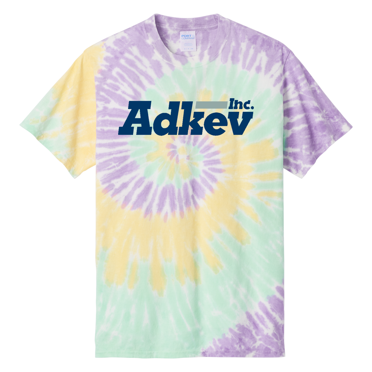 Adkev PC147 Port and Co Tie-Dye Short Sleeve Tee
