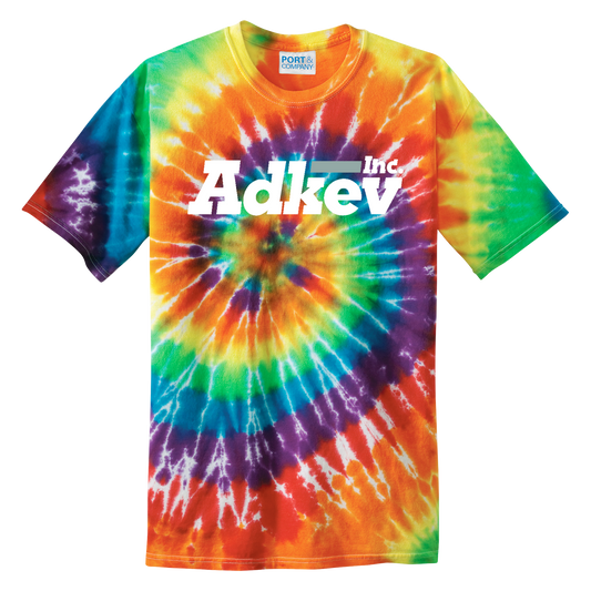 Adkev Employee PC147 Port and Co Tie-Dye Short Sleeve Tee