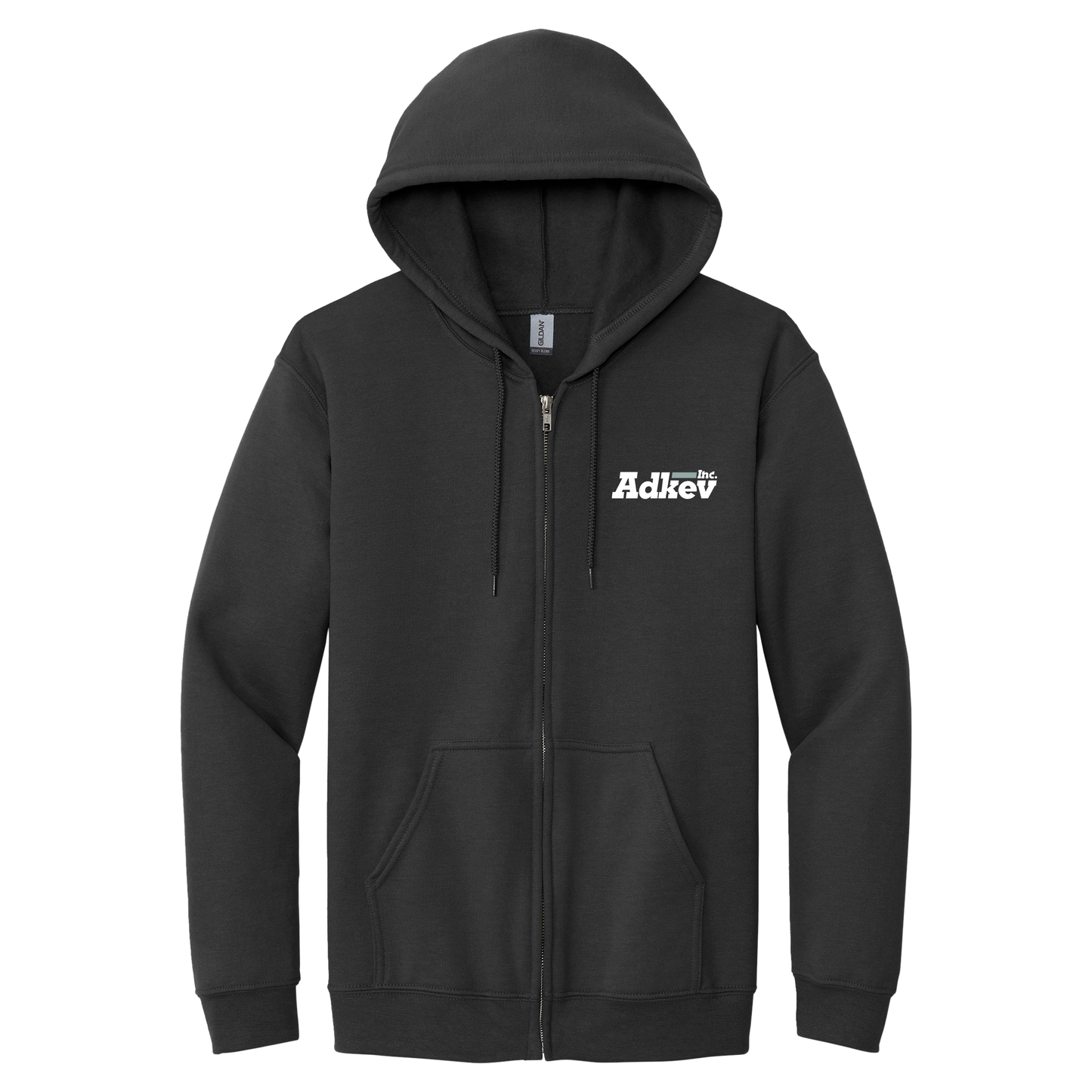 Adkev 18600 Gildan Full Zip Hoodie