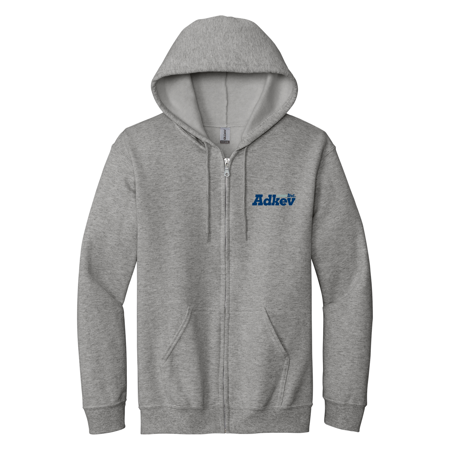Adkev 18600 Gildan Full Zip Hoodie