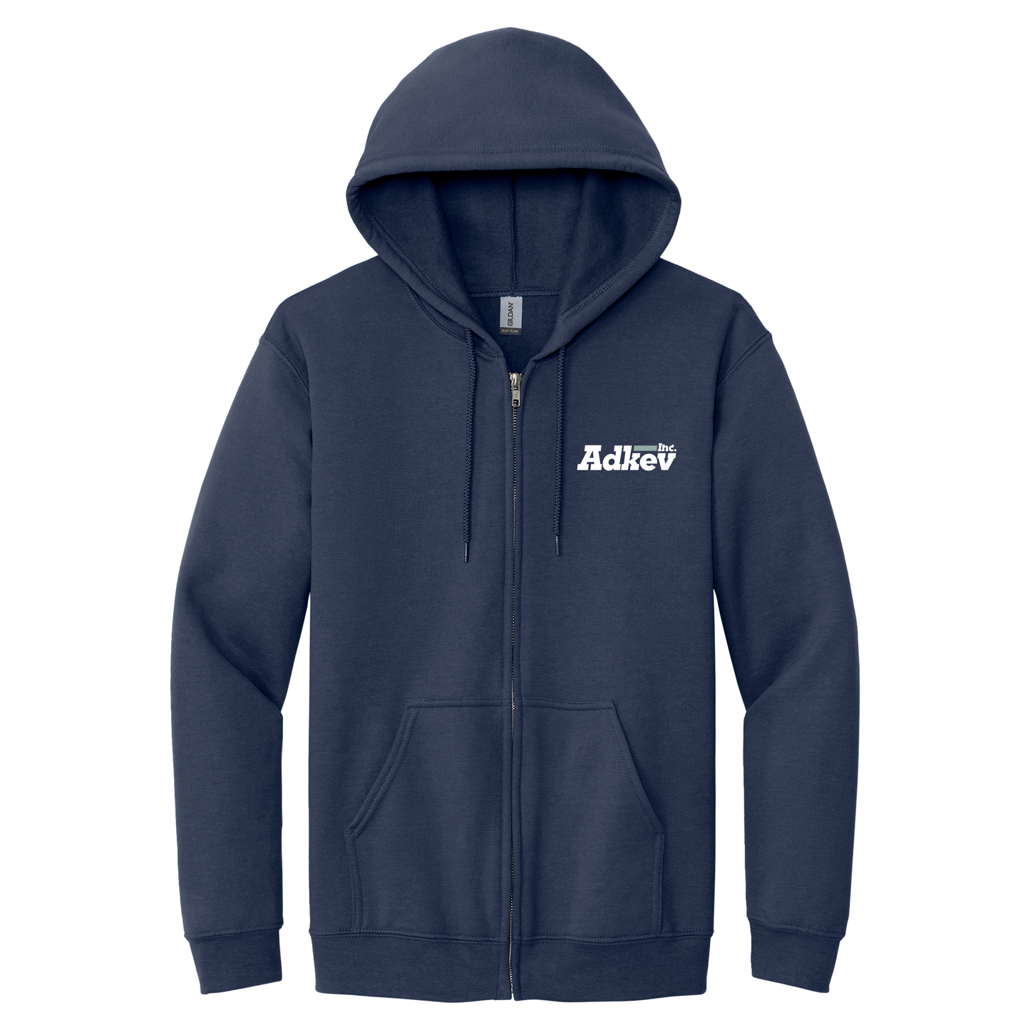 Adkev Employee 18600 Gildan Full Zip Hoodie