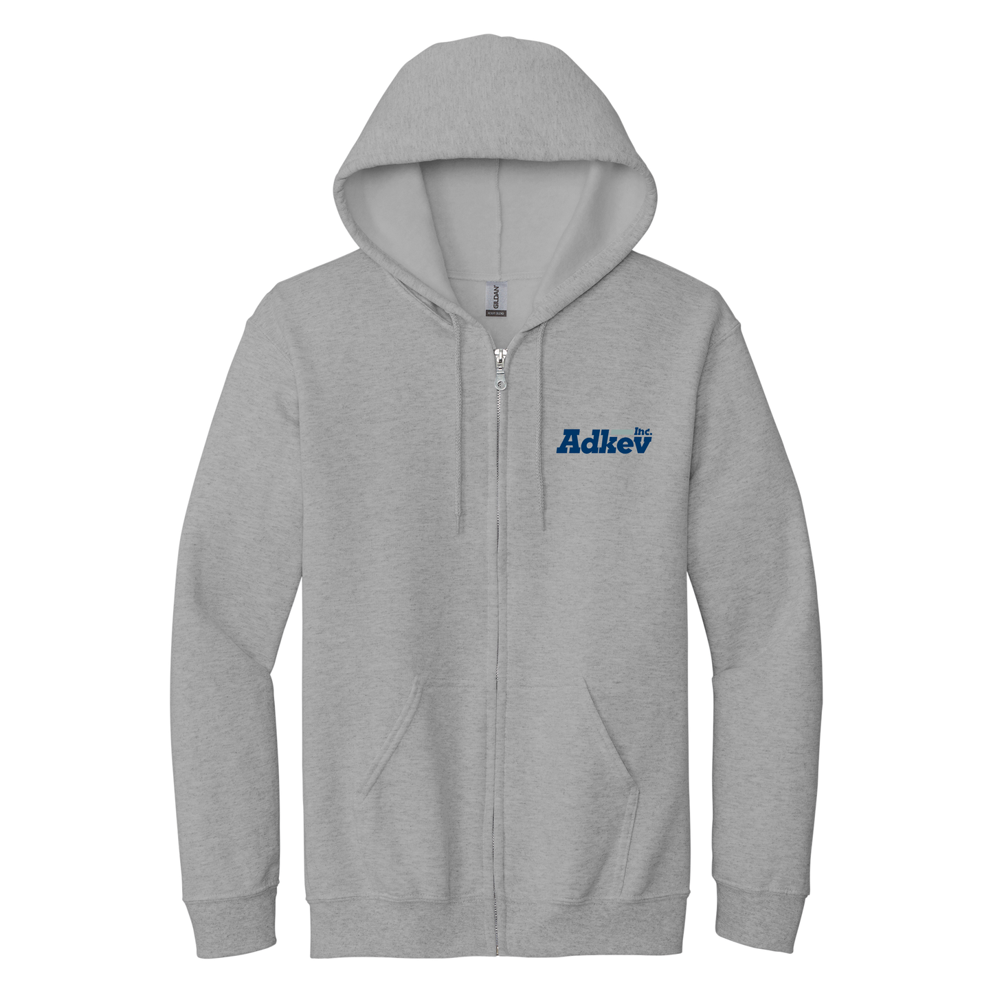 Adkev 18600 Gildan Full Zip Hoodie