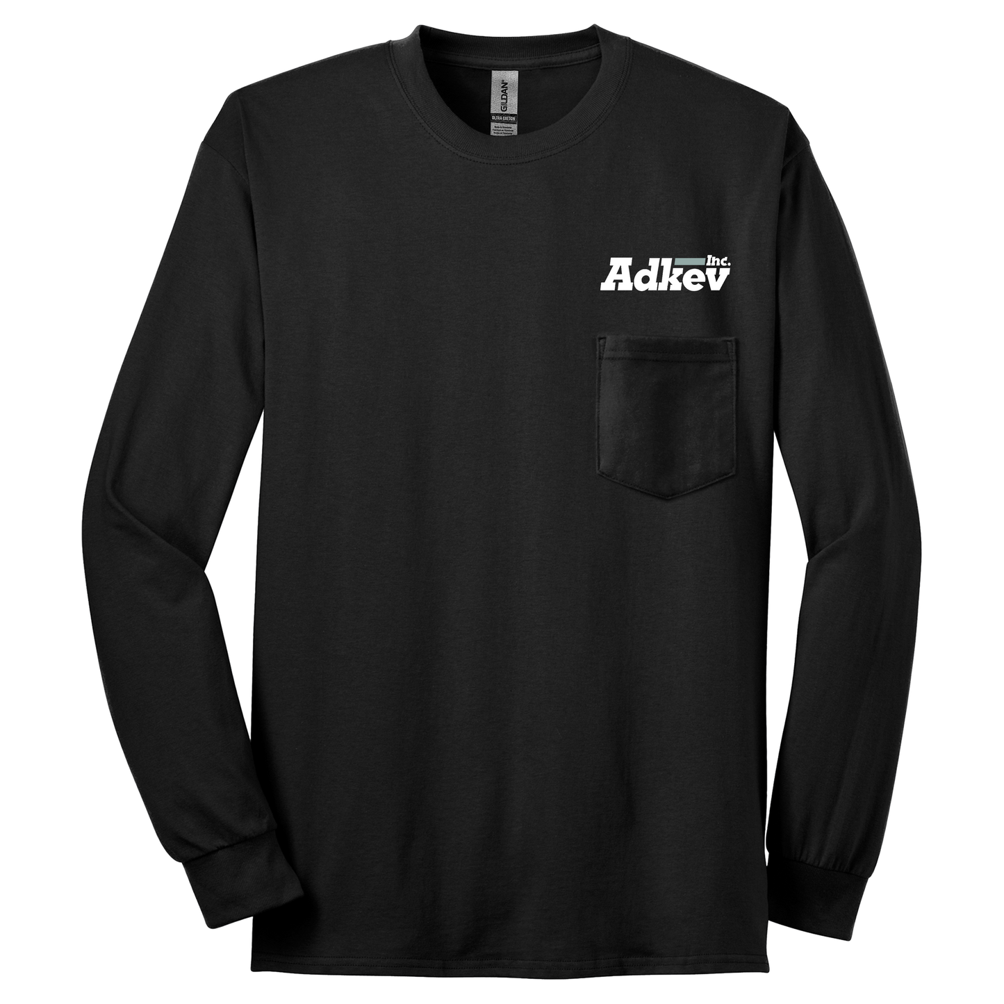 Adkev Employee 2410 Gildan Long Sleeve Pocket Tee