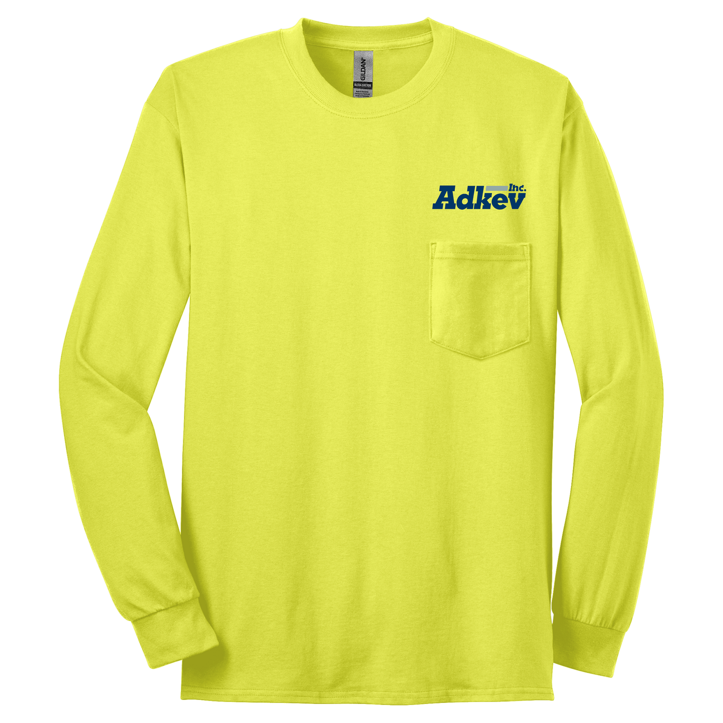 Adkev Employee 2410 Gildan Long Sleeve Pocket Tee