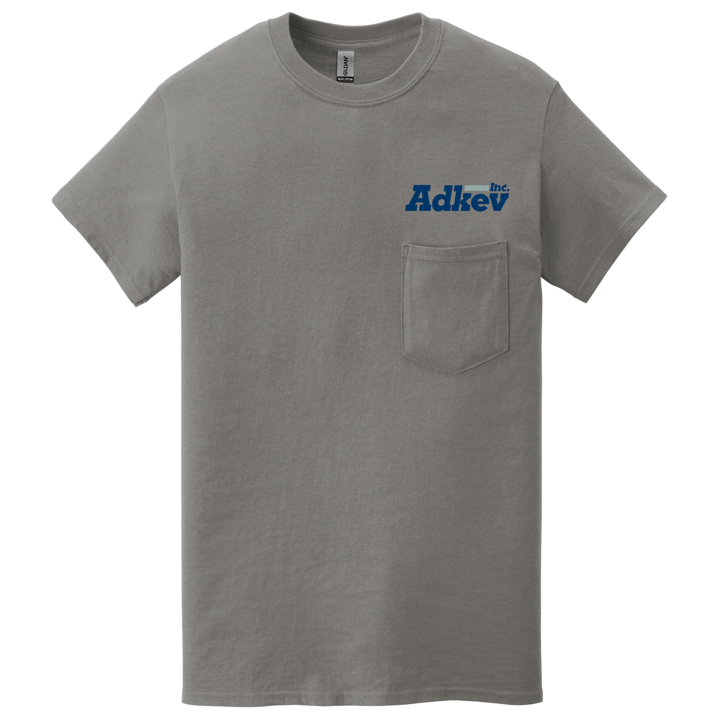 Adkev 5300 Gildan Pocket Short Sleeve Tee