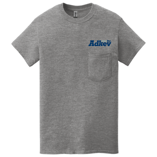 Adkev Employee 5300 Gildan Pocket Short Sleeve Tee