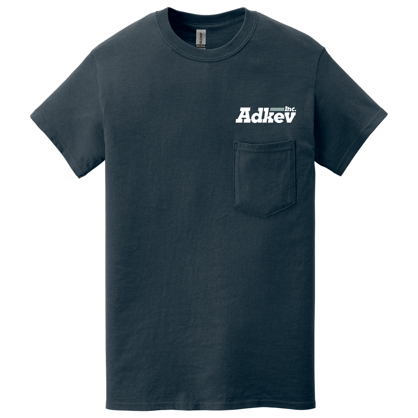 Adkev 5300 Gildan Pocket Short Sleeve Tee