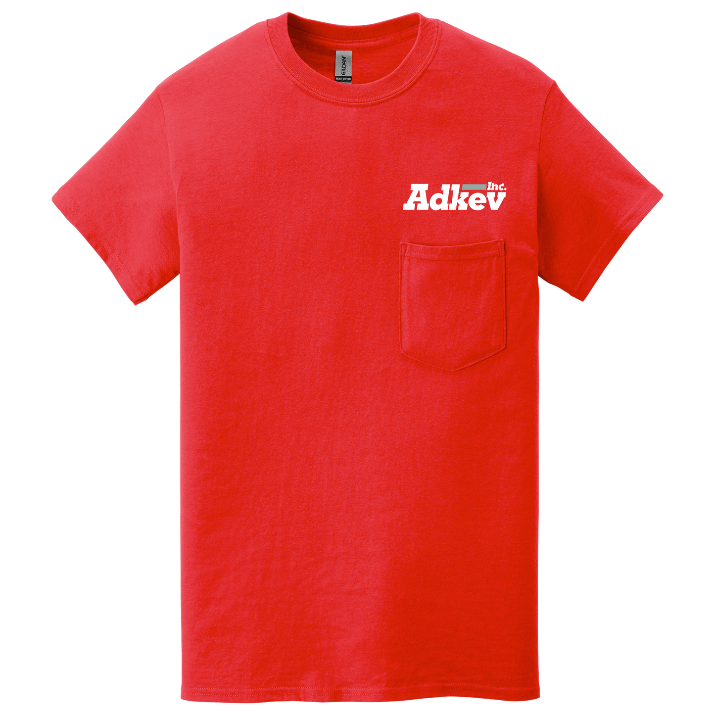 Adkev 5300 Gildan Pocket Short Sleeve Tee
