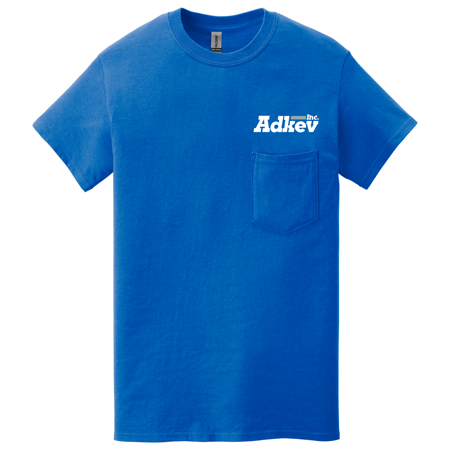 Adkev 5300 Gildan Pocket Short Sleeve Tee