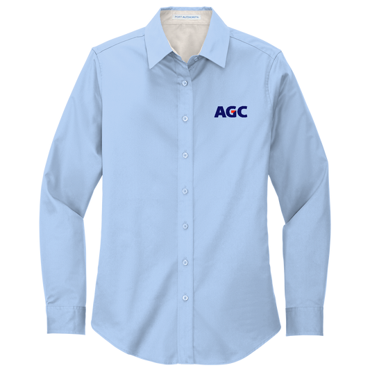 AGC L608 Ladies Port Authority Long Sleeve Shirt