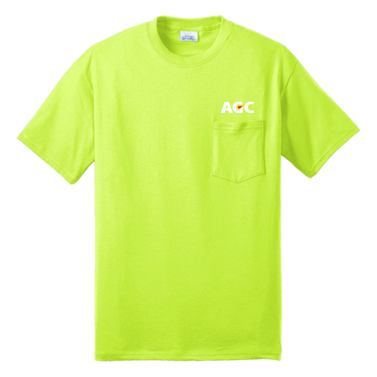 AGC PC55PT Tall Short Sleeve Pocket Tee