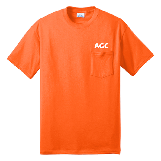 AGC PC55PT Tall Short Sleeve Pocket Tee