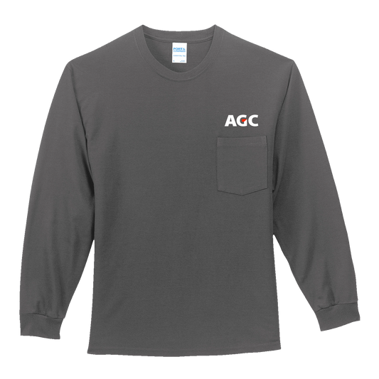 AGC PC61LSP Long Sleeve Pocket Tee