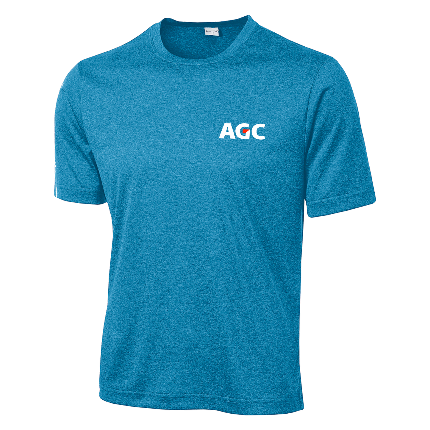 AGC ST360 Dry Fit Heathered Short Sleeve Tee